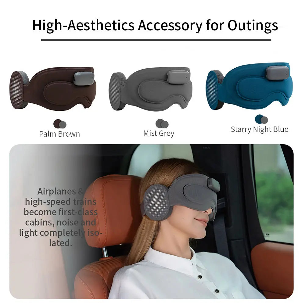NEW AI Sleep Engine Eye Mask White Noise Relax APP Cloud Control  Meditation Music Eye Mask