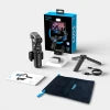 M03 3-axis Stabilizer Gimbal with AI Face Tracking  Fill Light Wireless  Microphone Magnetic Remote Control Tripod YouTube