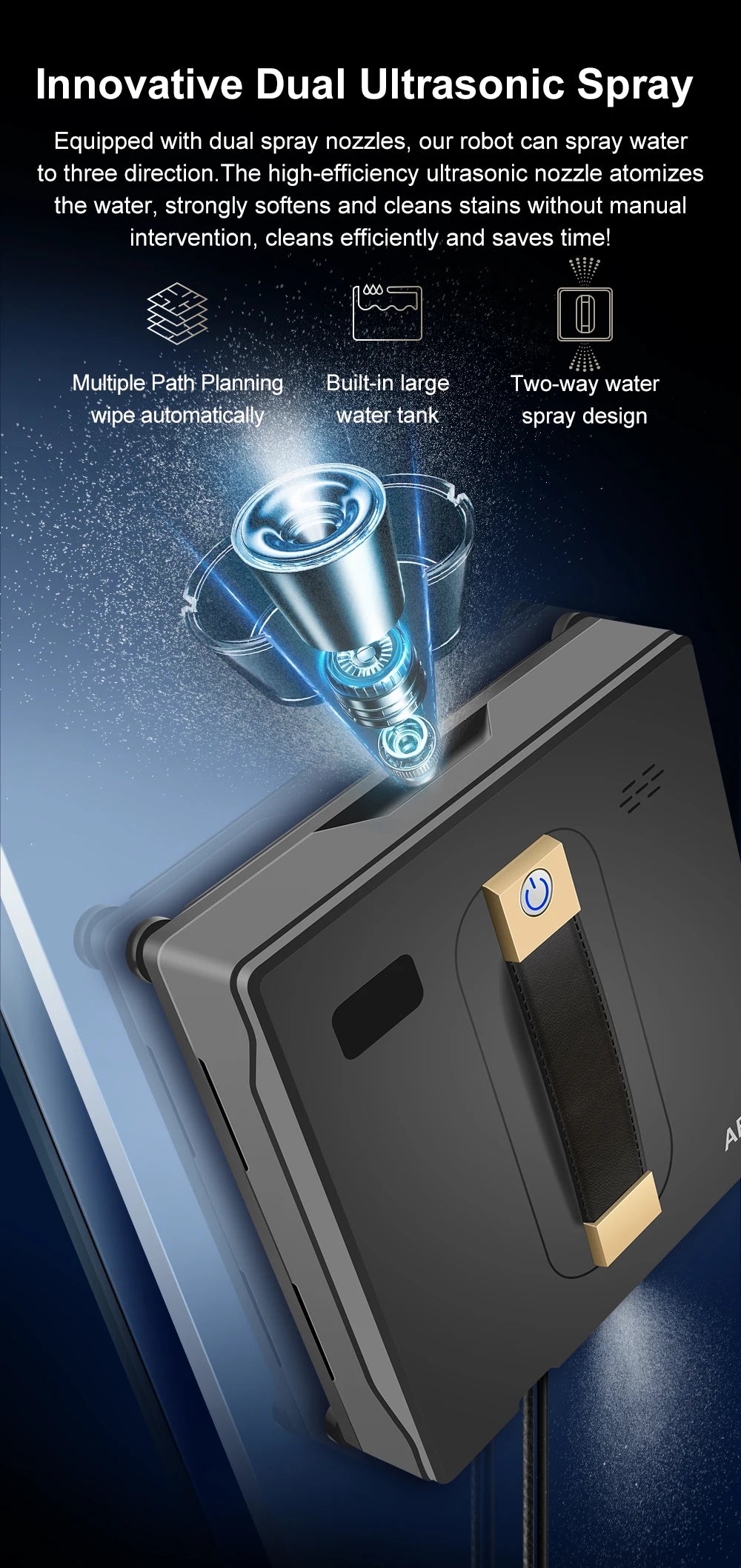 ABIR WD8 Smart Window Cleaner