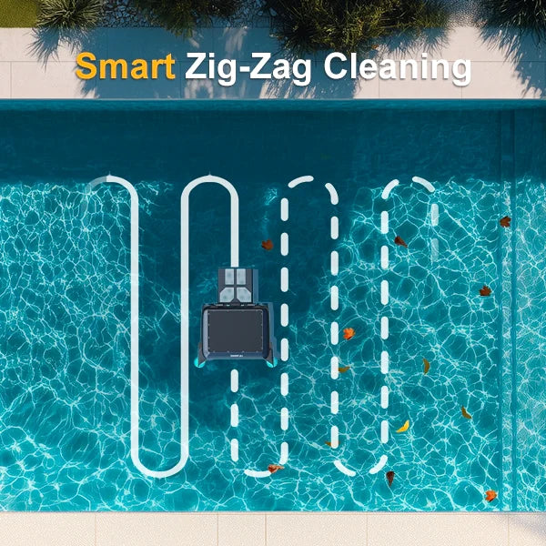 High Quality Automatic Cordless Pool Robot Vacuum Cleaner Water Surface Wall Robotic Cleaning Tool for Swimming Pools