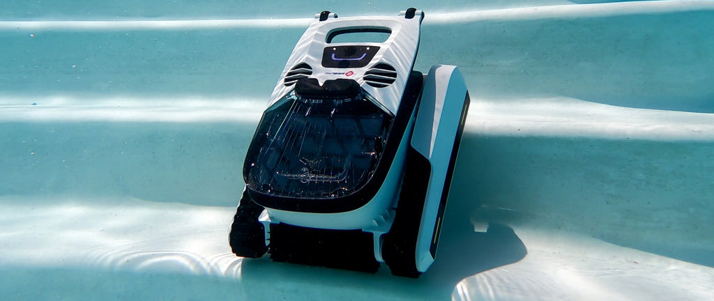 Wireless Automatic Pool Cleaner Mobile Phone Control Robotic Swimming Pool Cleaner That Can Climb