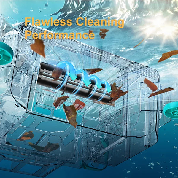 High Quality Automatic Cordless Pool Robot Vacuum Cleaner Water Surface Wall Robotic Cleaning Tool for Swimming Pools