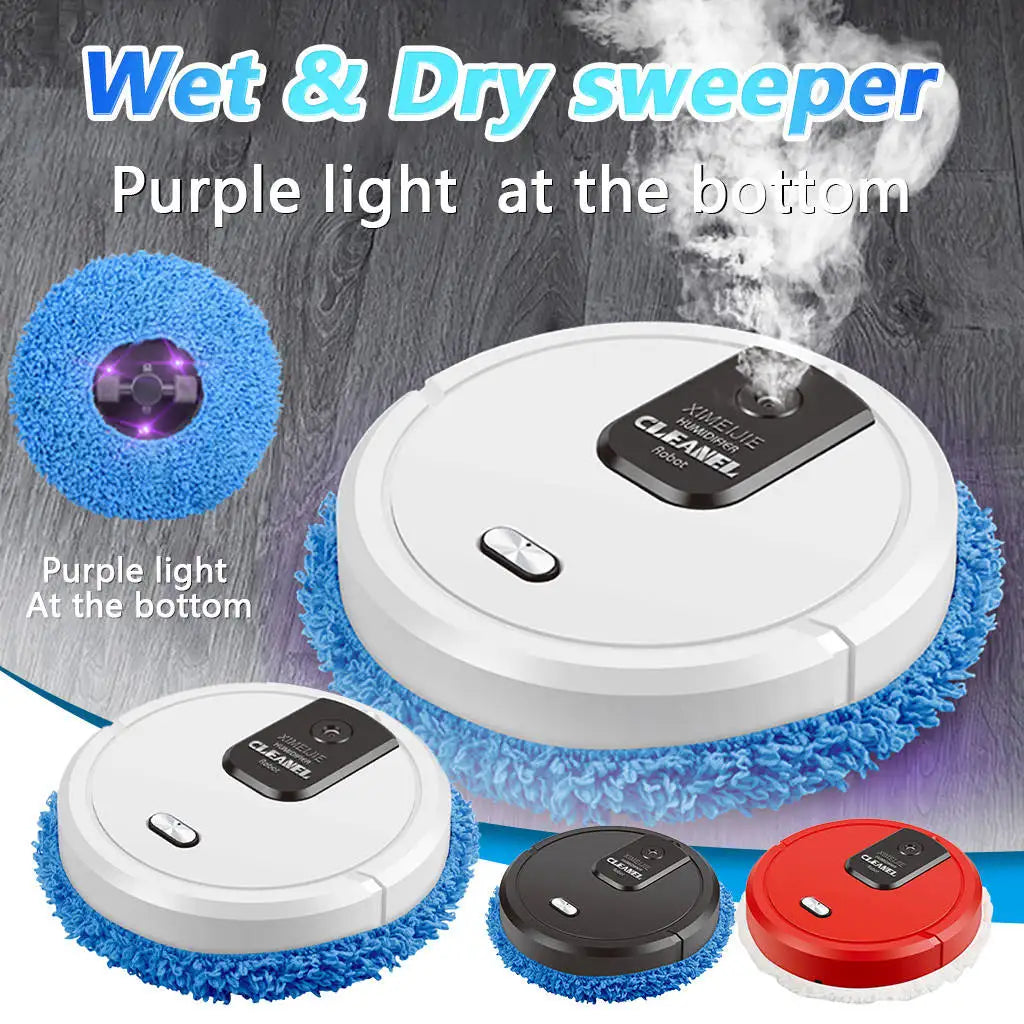 Full Automatic Sweeping Mopping Robot Smart Robot Cleaner With Spray