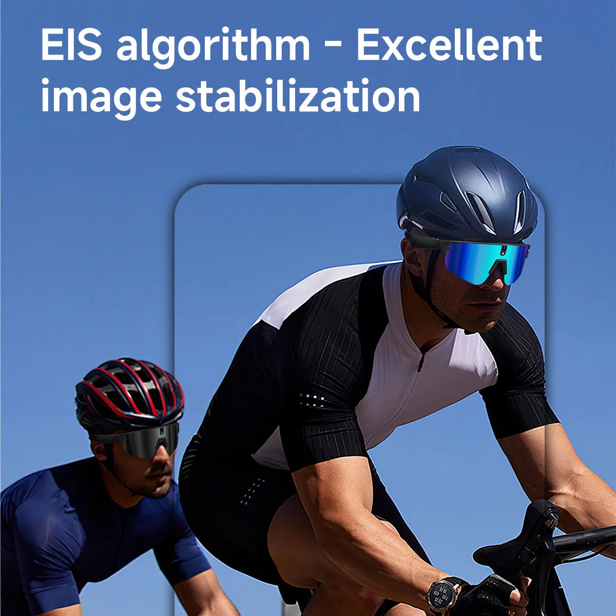 L805 Smart Cycling Glasses: First-Person View (POV) Recording with Anti-Shake Camera, 3D Stereo Speakers 8MP AI Translation