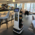 robot service en silicon AI Robot Intelligence Food Delivery Coffee Service Comerciales Supermarket Robots