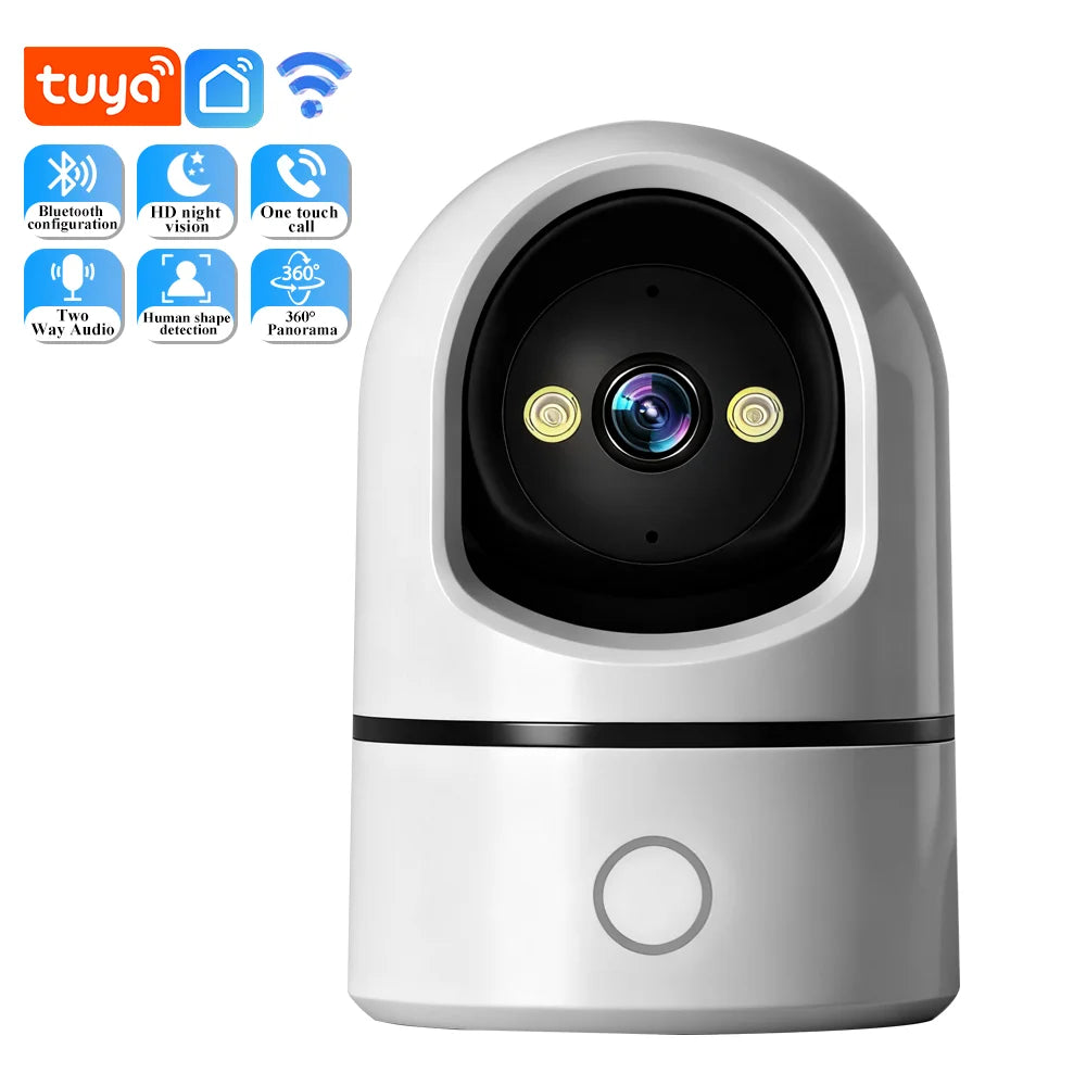 PTZ IP Camera 3MP/5MP/8MP, 10M Night Vision  AI Human Detection, Audio, One-Key Call, 128G TF Card for Home Elder