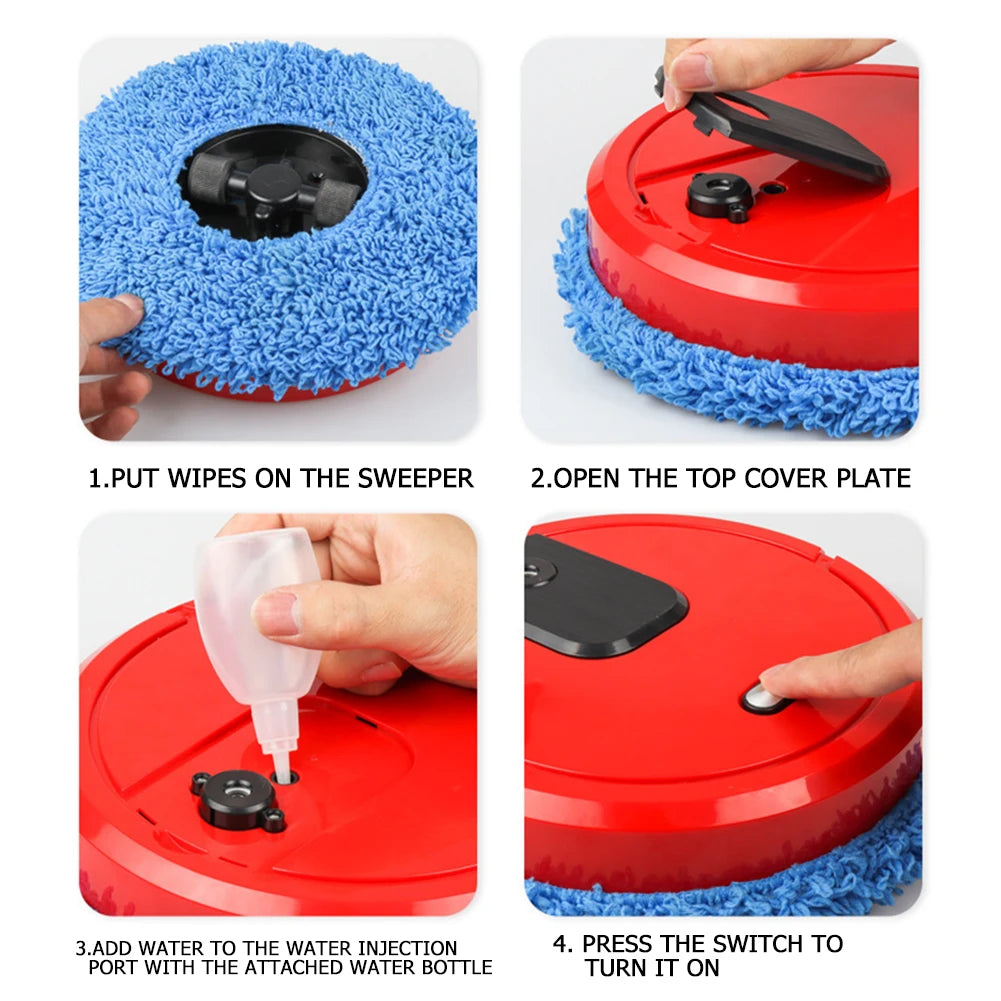 Full Automatic Sweeping Mopping Robot Smart Robot Cleaner With Spray