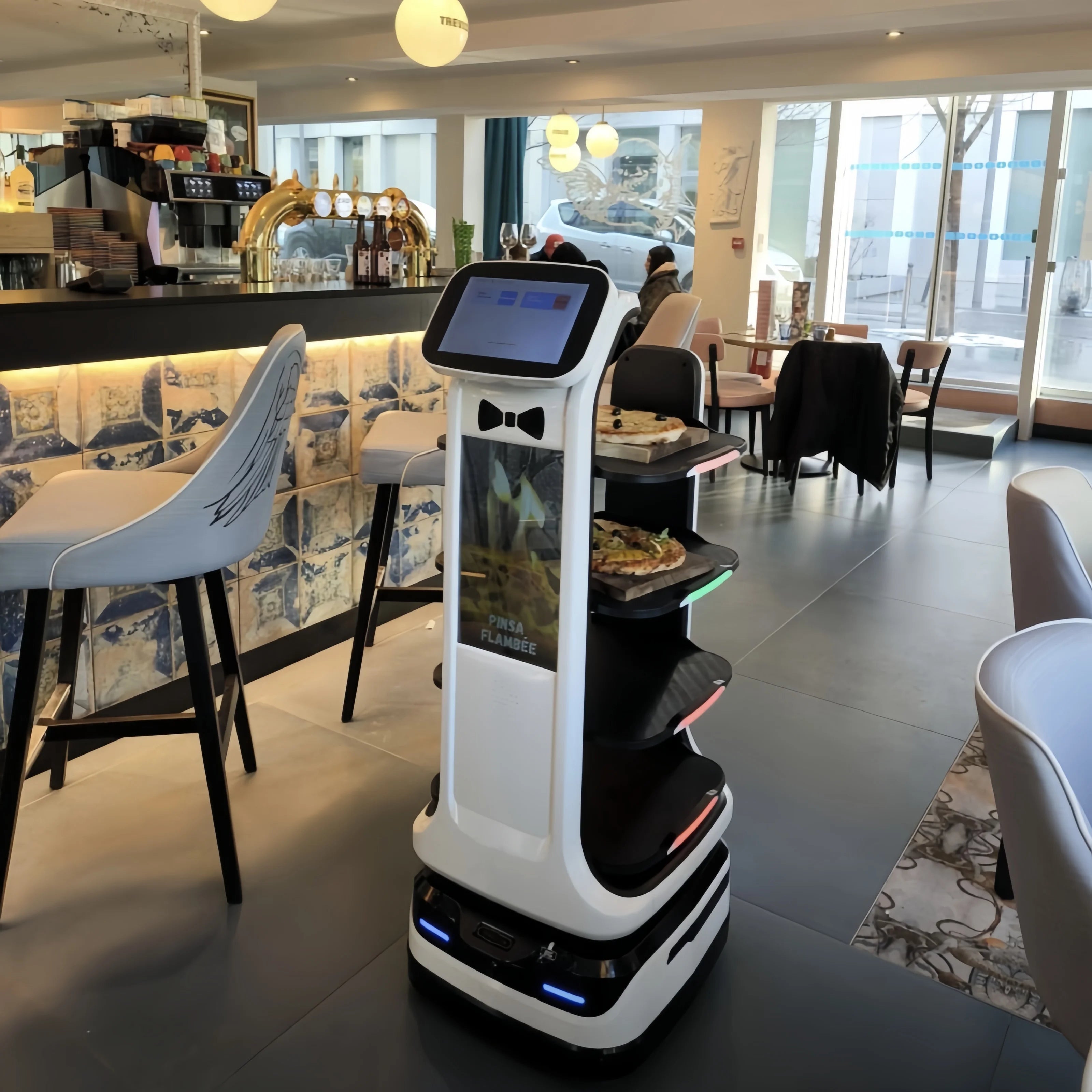 AI Restaurant Service Robot